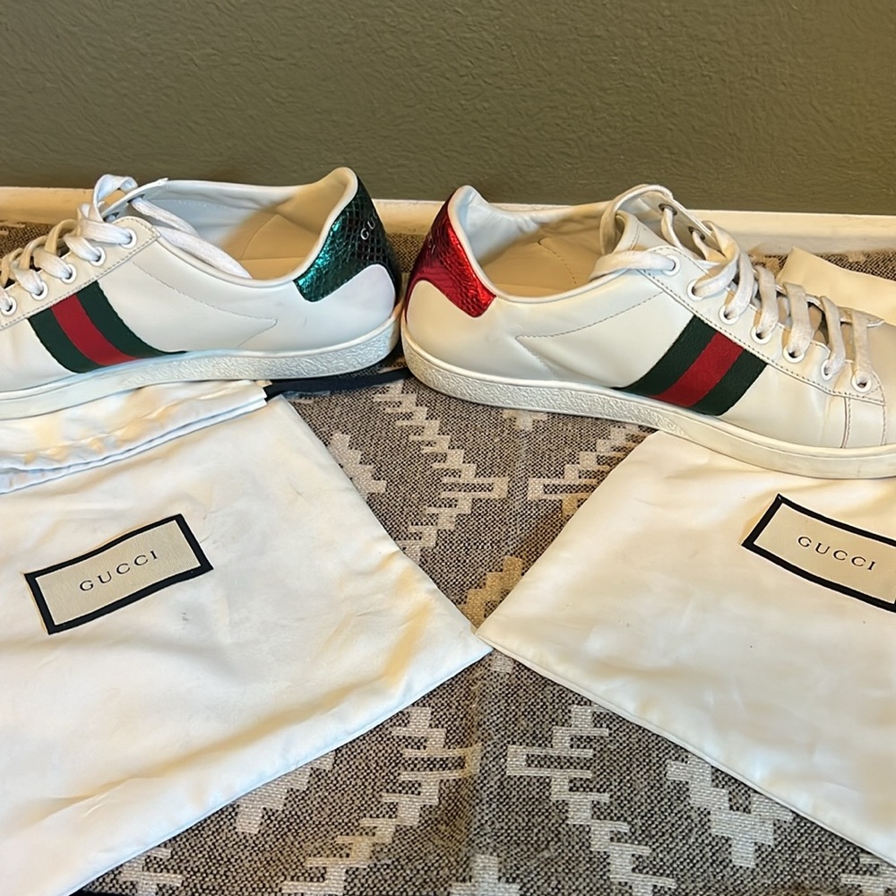 Gucci Sneakers with Bumblebee π - Picture 10 of 13